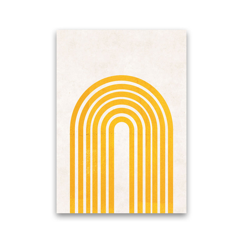 Rainbow mustard Art Print by Pixy Paper Print Only