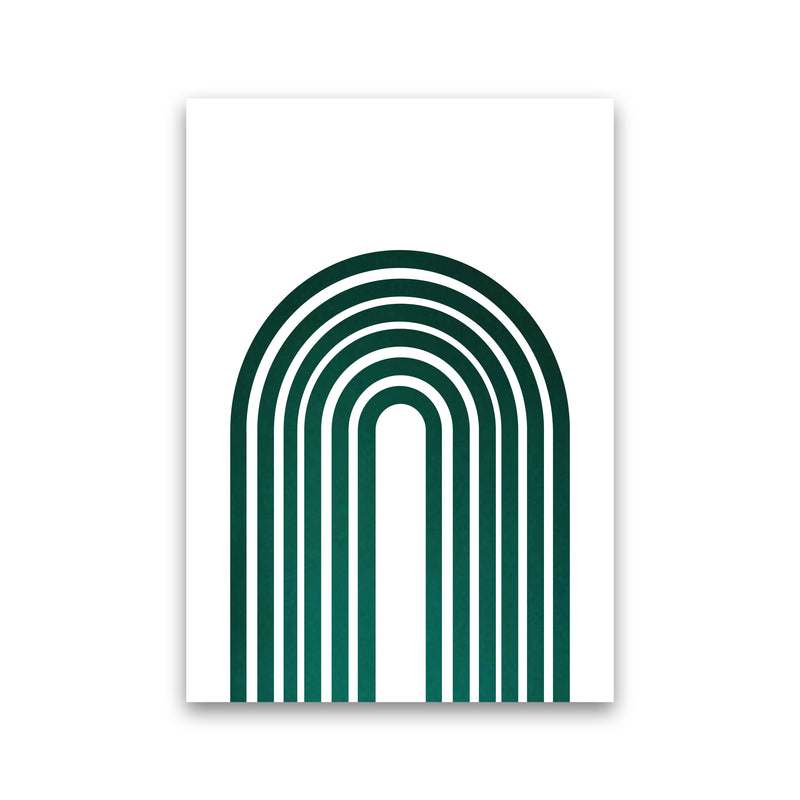 Rainbow emerald Art Print by Pixy Paper Print Only