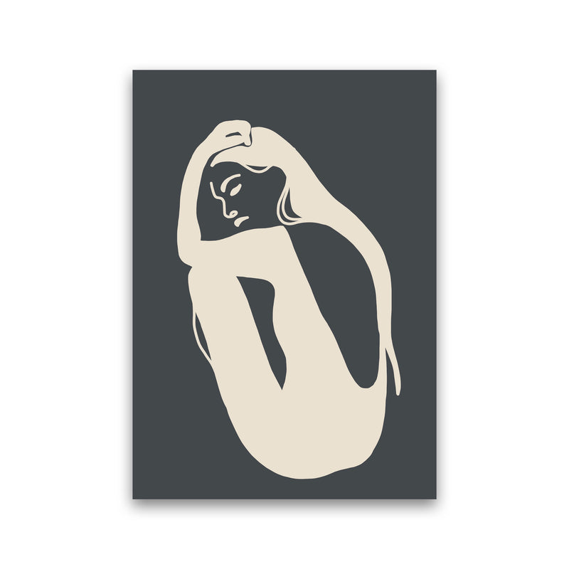 Inspired Off Black Woman Silhouette Art Print by Pixy Paper Print Only