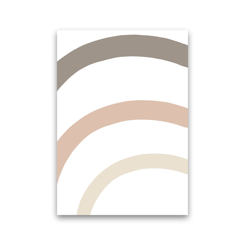 Inspired Rainbow Stripes Art Print by Pixy Paper Print Only