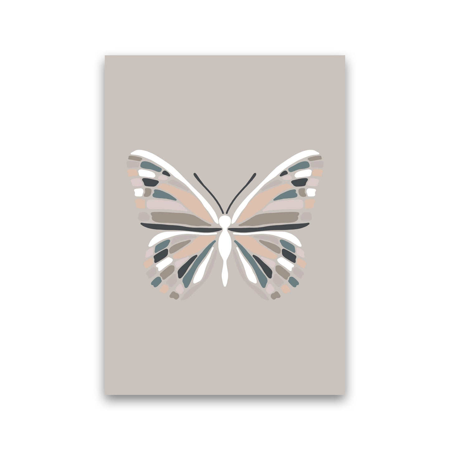 Inspired Butterfly Art Print by Pixy Paper Print Only