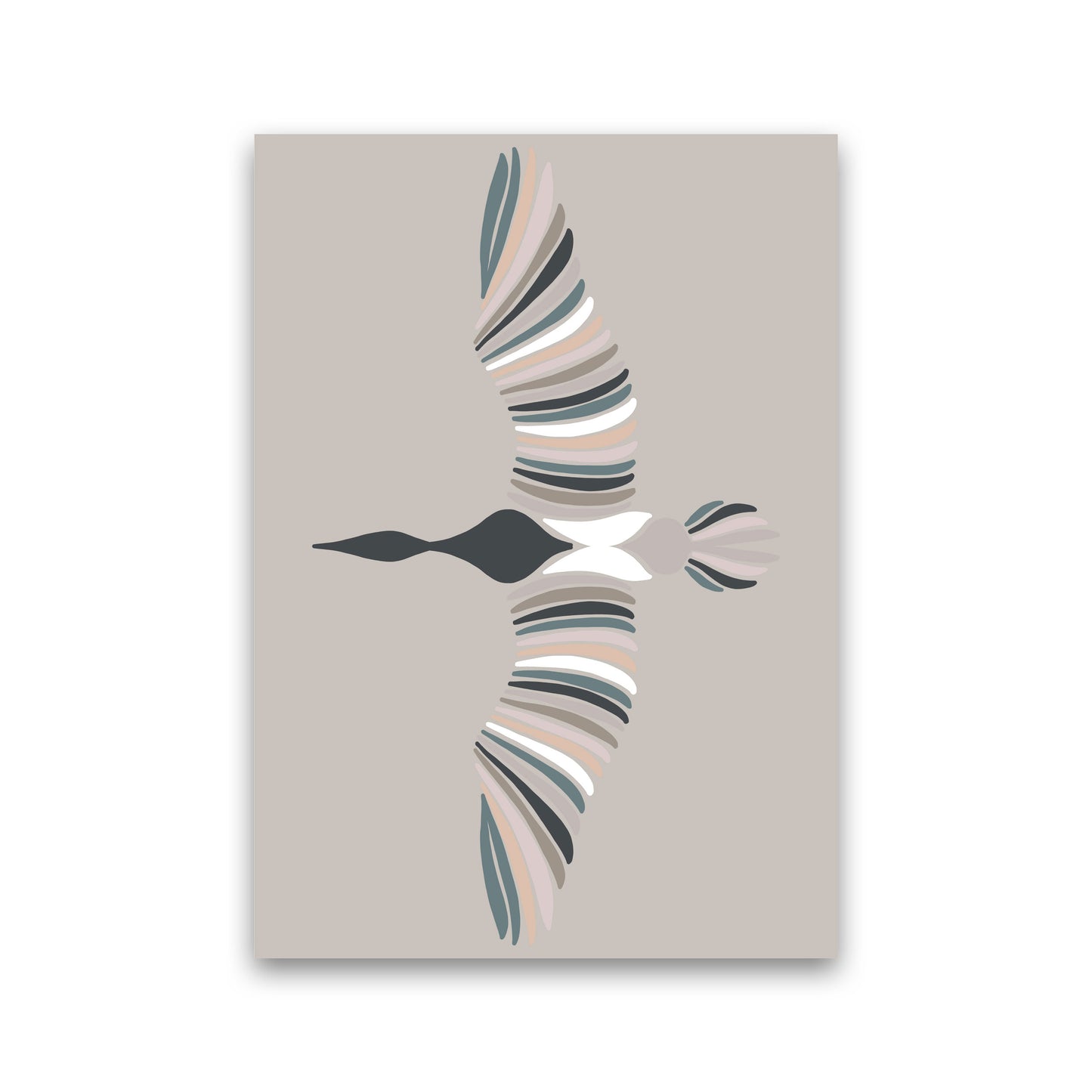 Inspired Bird Art Print by Pixy Paper Print Only