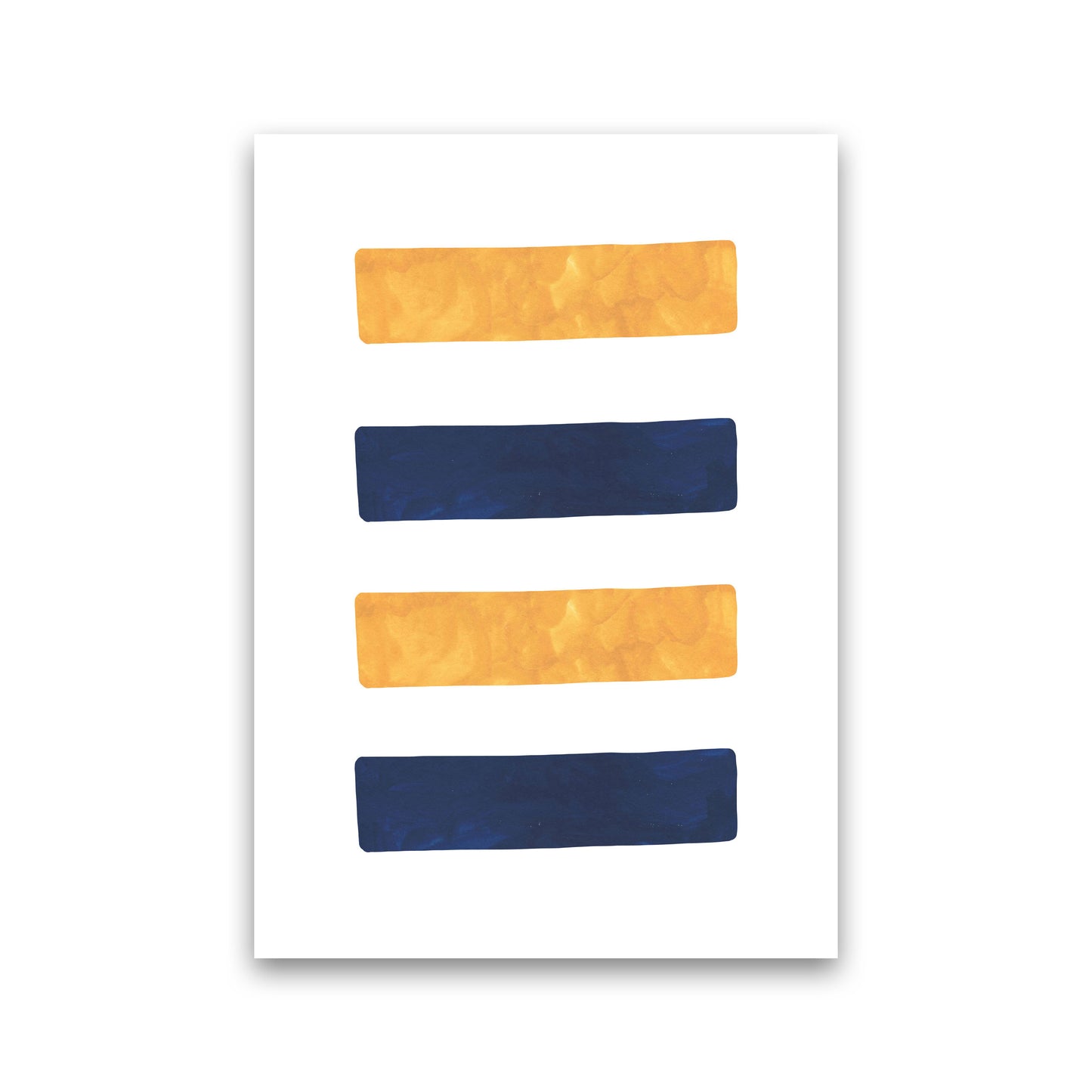 Horizon Abstract Lines  Art Print by Pixy Paper Print Only