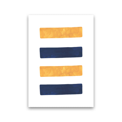 Horizon Abstract Lines  Art Print by Pixy Paper Print Only