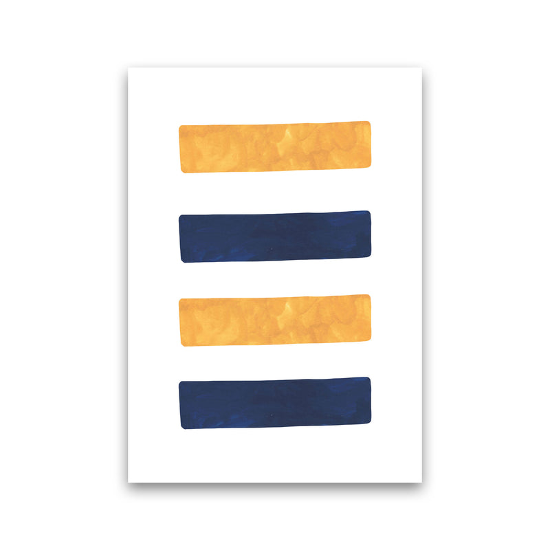 Horizon Abstract Lines  Art Print by Pixy Paper Print Only