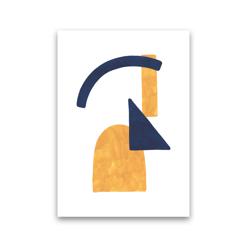 Horizon Abstract Shapes  Art Print by Pixy Paper Print Only