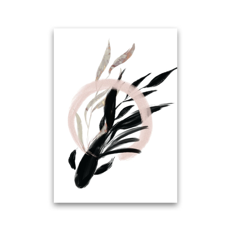 Delicate Floral Fish 02 Art Print by Pixy Paper Print Only