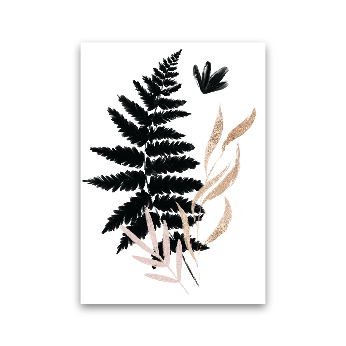 Delicate Floral 07 Art Print by Pixy Paper Print Only