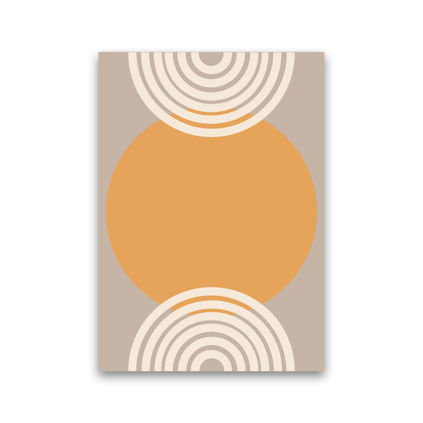 Autumn Orla abstract Art Print by Pixy Paper Print Only