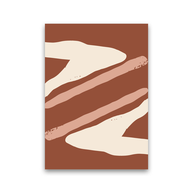 Autumn Hazel abstract Art Print by Pixy Paper Print Only