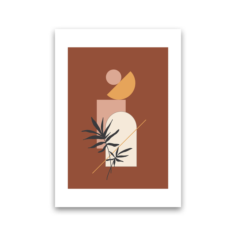 Autumn Fern abstract Art Print by Pixy Paper Print Only