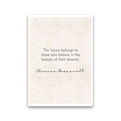 The Future - Roosevelt Art Print by Pixy Paper Print Only