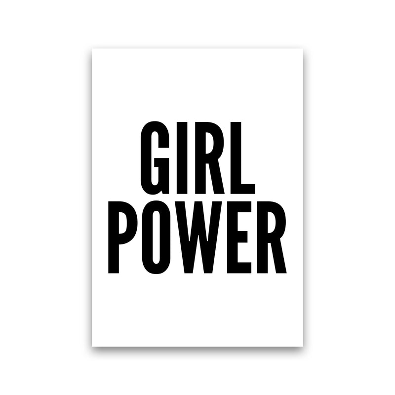 Girl Power Art Print by Pixy Paper Print Only