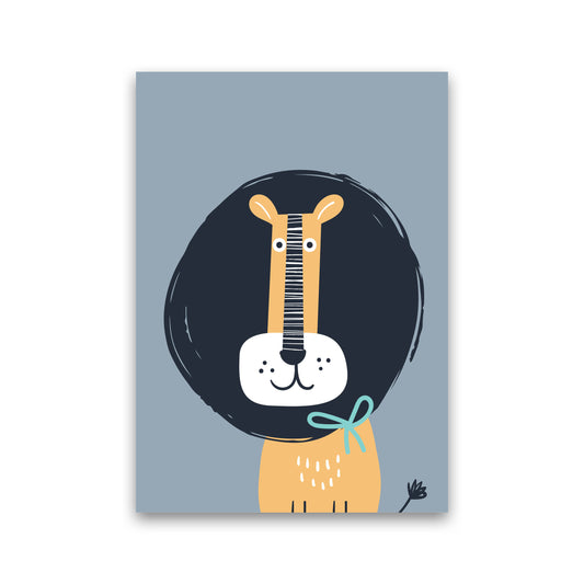 Lion Neutral kids Art Print by Pixy Paper Print Only