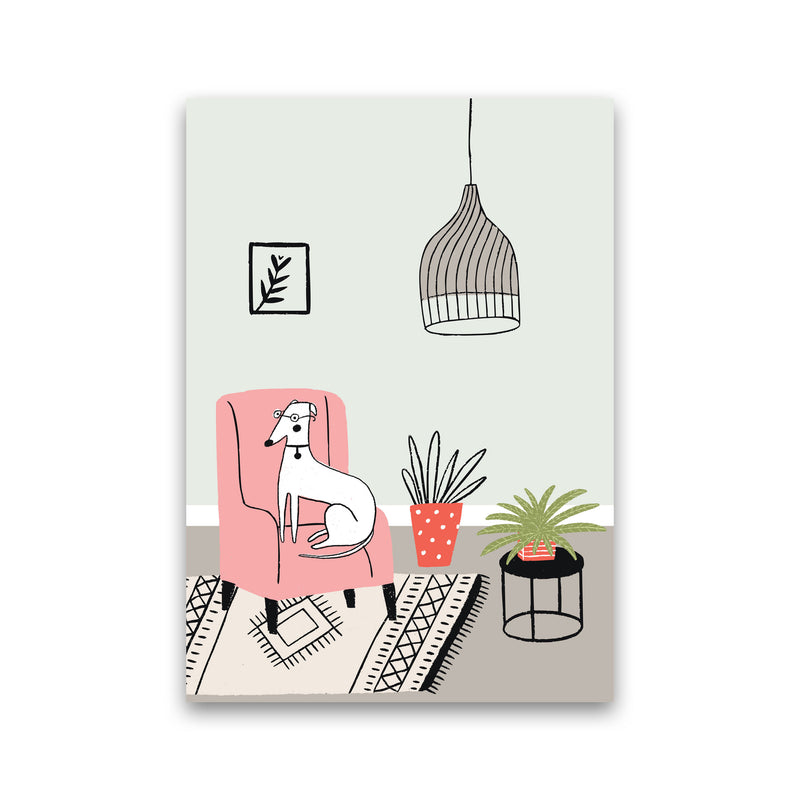 Posh Dog Art Print by Pixy Paper Print Only