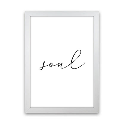 Soul Modern Print White Grain