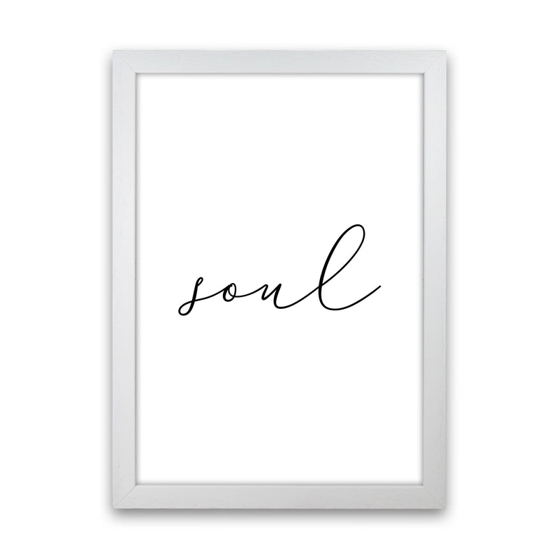 Soul Modern Print White Grain