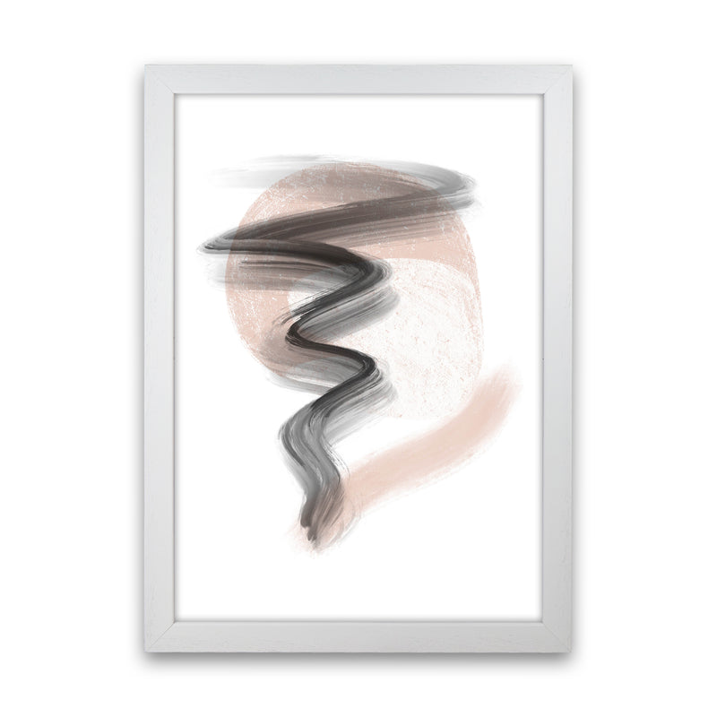 Dalia Chalk Storm  Art Print by Pixy Paper White Grain