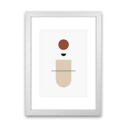 Mica Sand N11  Art Print by Pixy Paper White Grain
