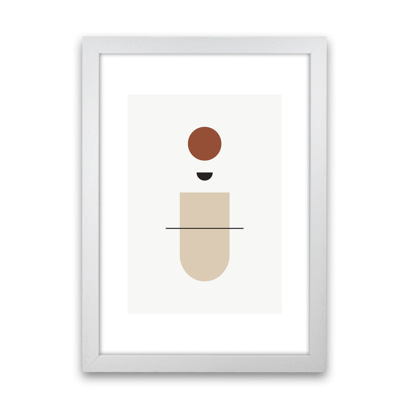 Mica Sand N11  Art Print by Pixy Paper White Grain