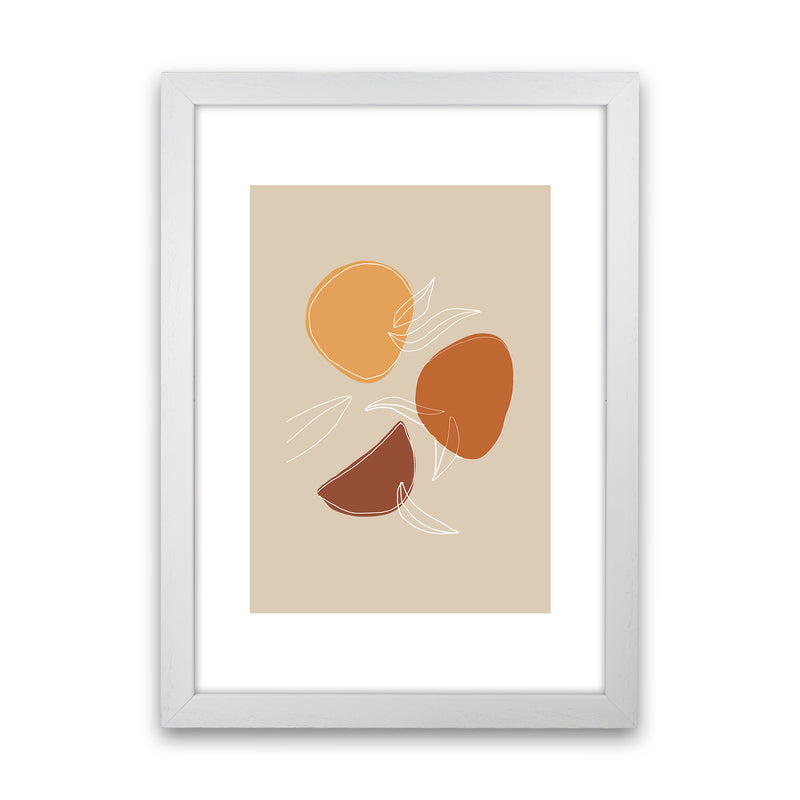 Mica Fruit N2  Art Print by Pixy Paper White Grain