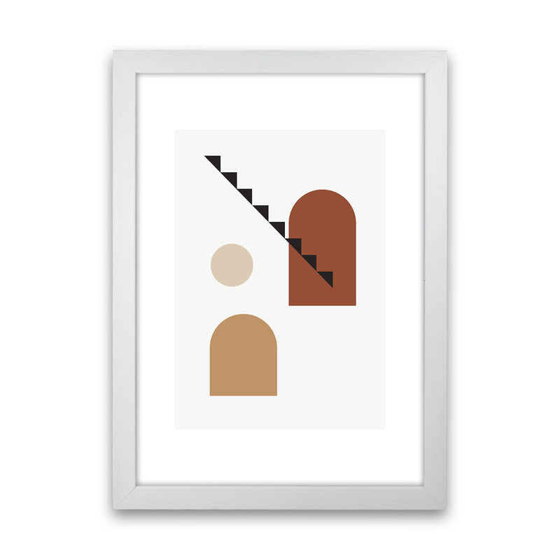Mica Sand N14  Art Print by Pixy Paper White Grain