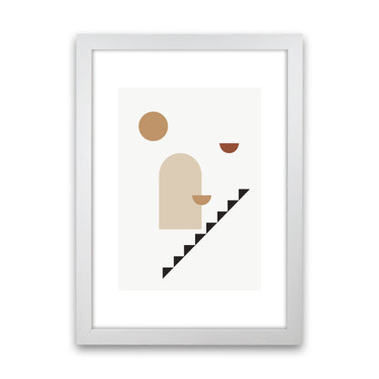 Mica Sand N26  Art Print by Pixy Paper White Grain