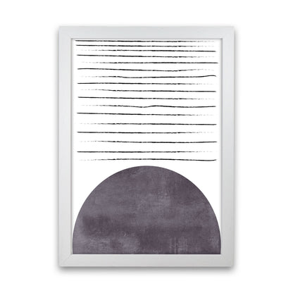 Sun lines pink cotton Art Print by Pixy Paper White Grain