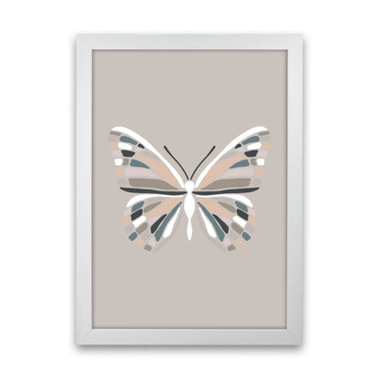 Inspired Butterfly Art Print by Pixy Paper White Grain