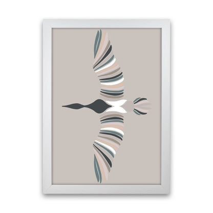 Inspired Bird Art Print by Pixy Paper White Grain