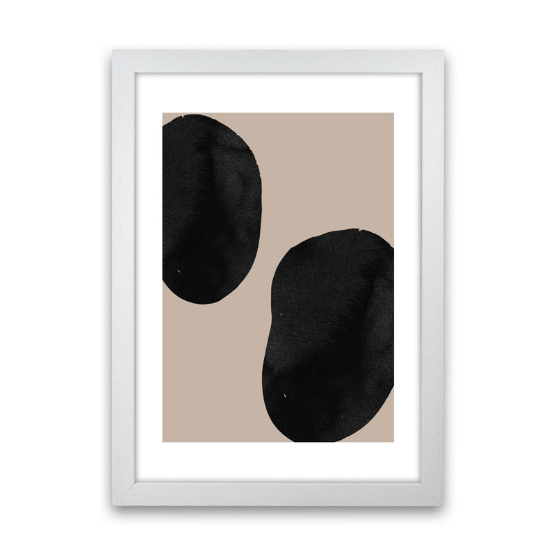 Autumn Alice abstract Art Print by Pixy Paper White Grain