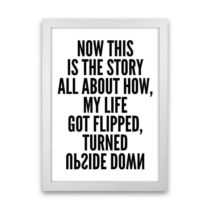 Fresh Prince Art Print by Pixy Paper White Grain