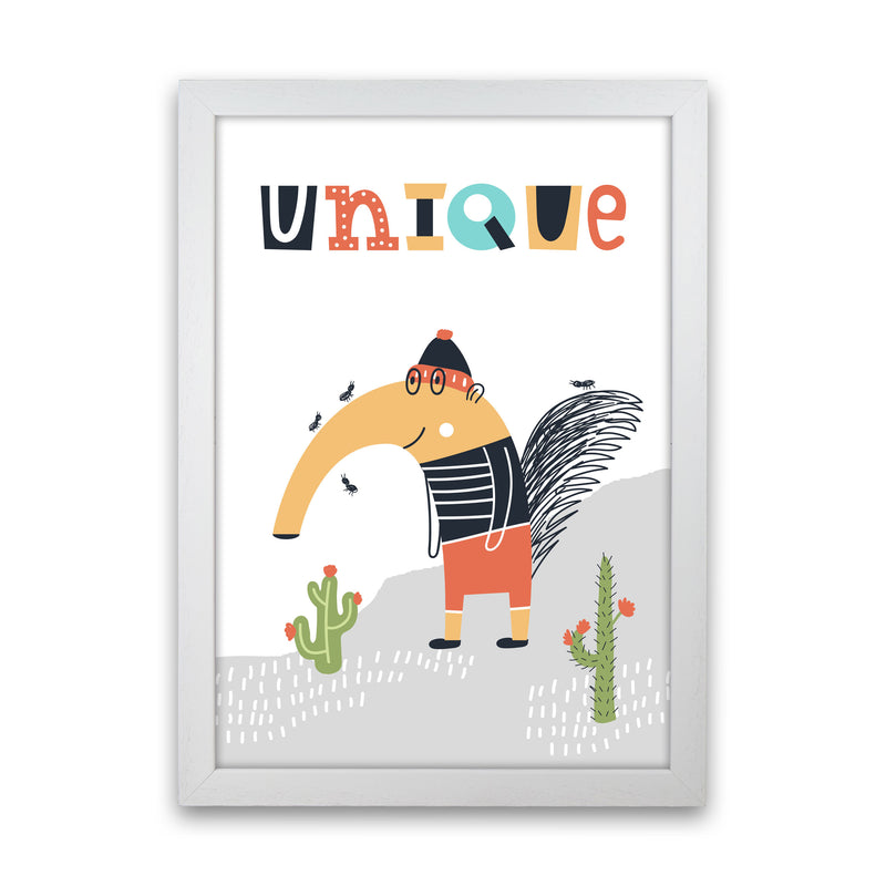 Unique animal Art Print by Pixy Paper White Grain