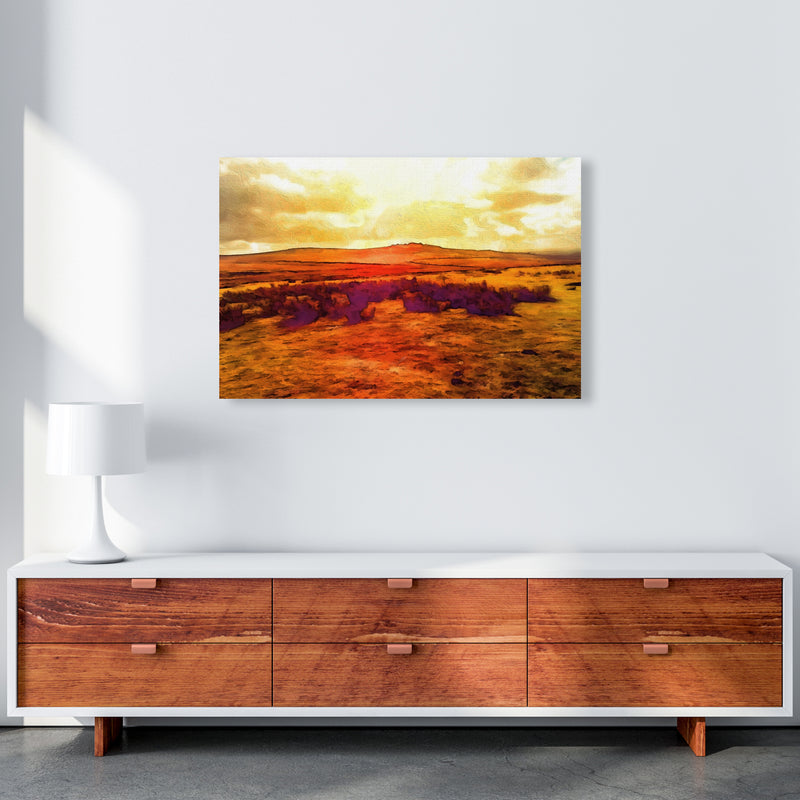 Dartmoor 3 Art Print by Proper Job Studio A1 Canvas