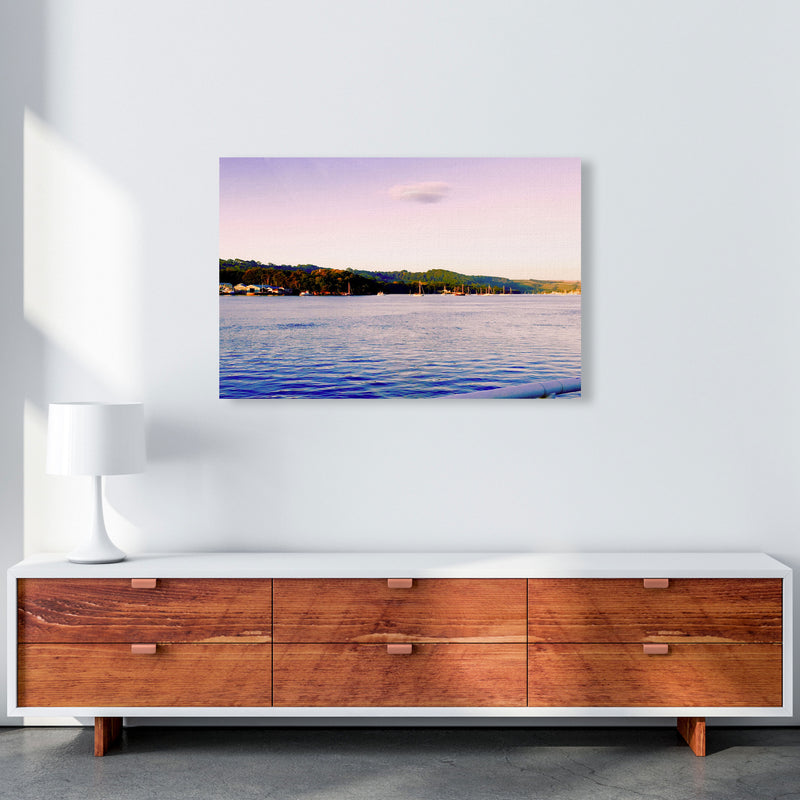 Calm ocean morning Art Print by Proper Job Studio A1 Canvas