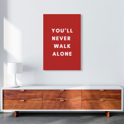 You'll never walk alone Art Print by Proper Job Studio A1 Canvas