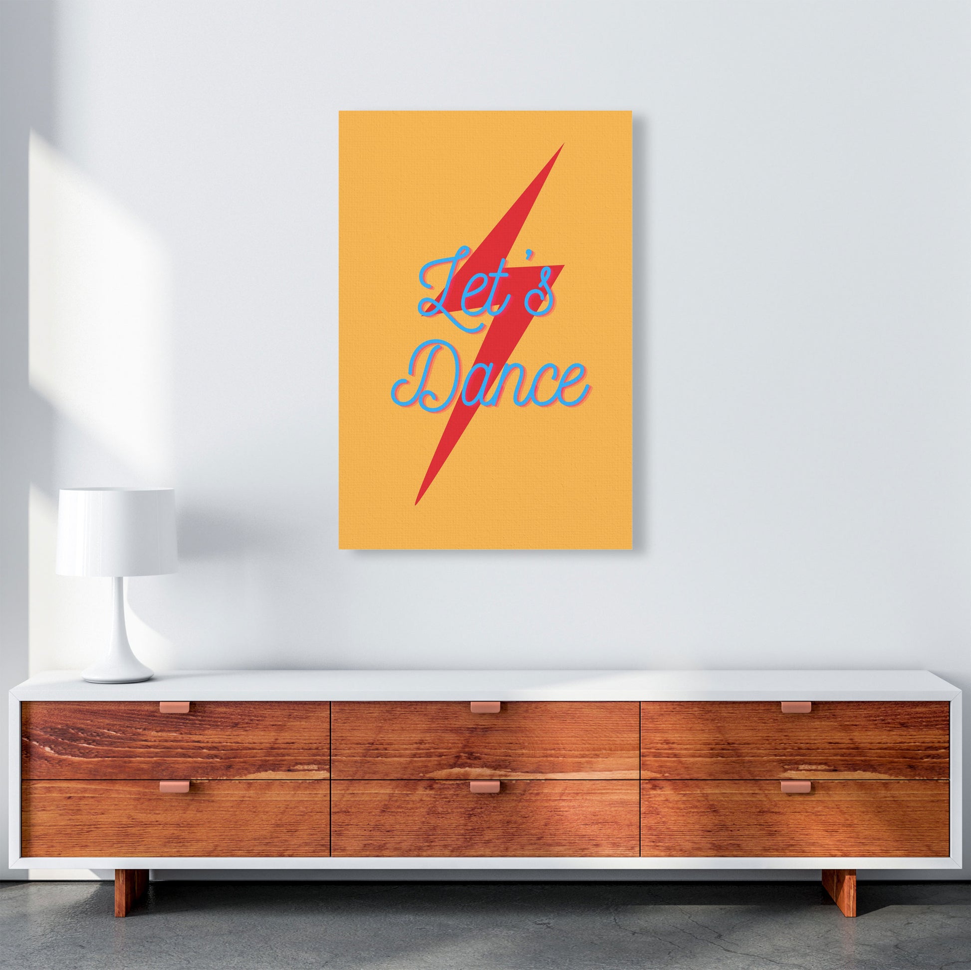 Let's dance 2 Art Print by Proper Job Studio A1 Canvas