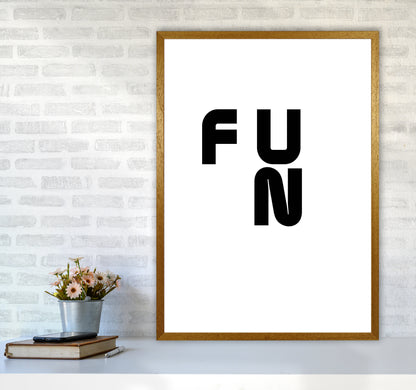 Fun Quote Art Print by Proper Job Studio A1 Print Only