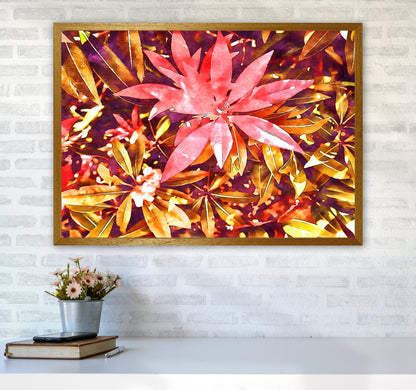 Autumnal flowers A1 Print Only