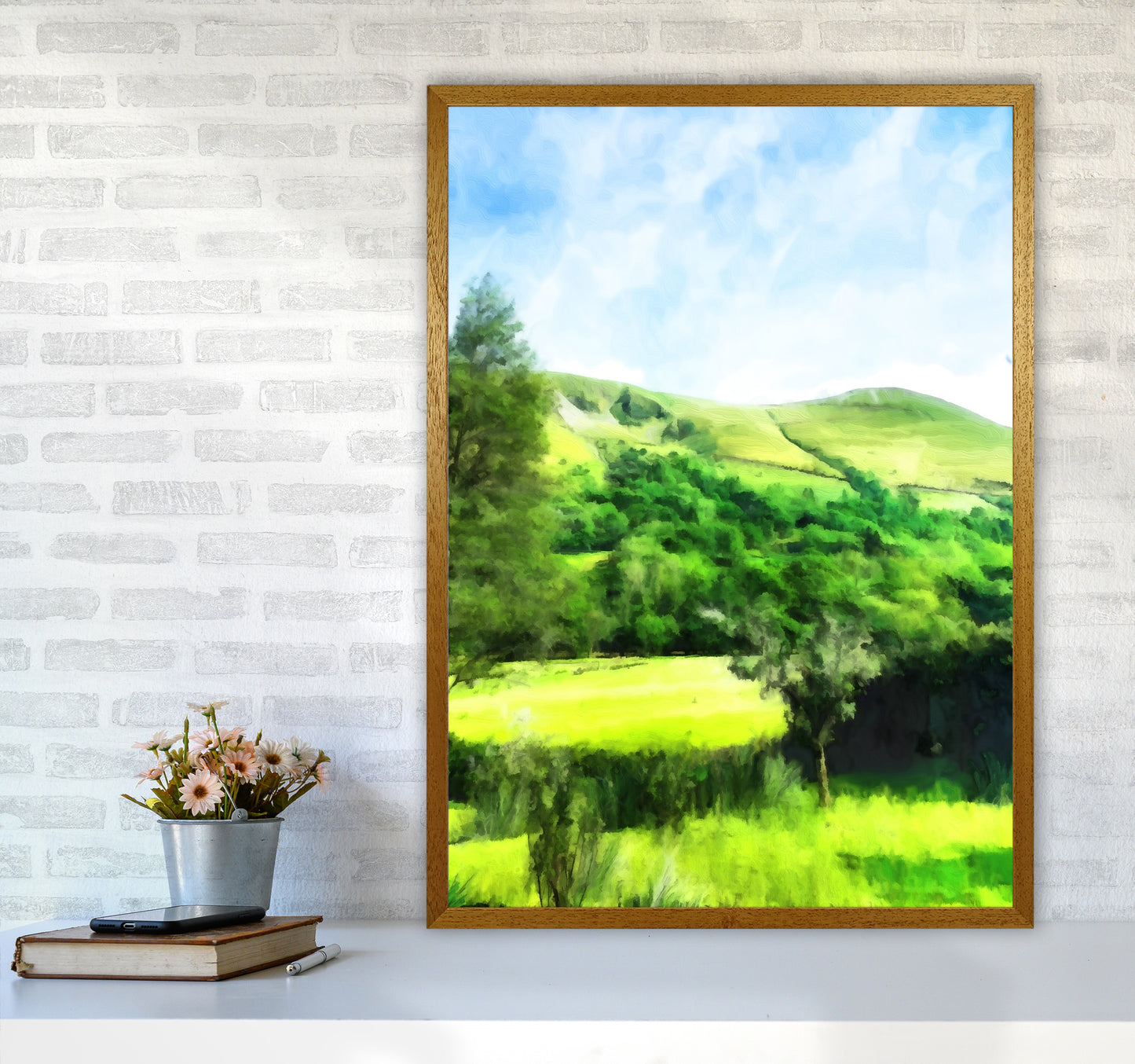 Snowdonia by Day Art Print by Proper Job Studio A1 Print Only