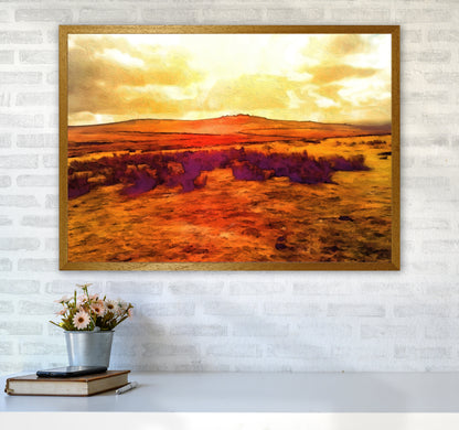 Dartmoor 3 Art Print by Proper Job Studio A1 Print Only