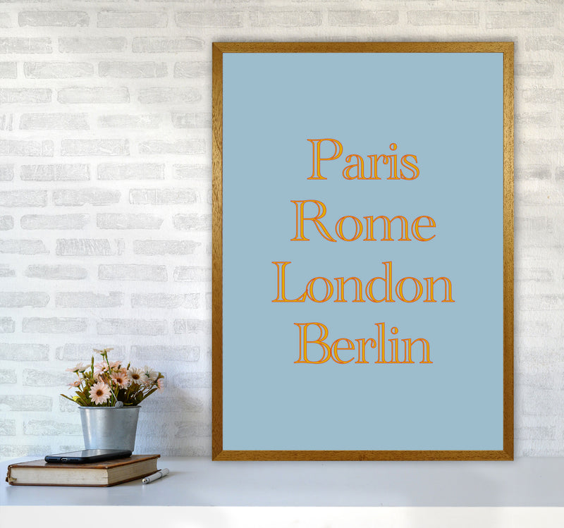 Cities (2) Art Print by Proper Job Studio A1 Print Only