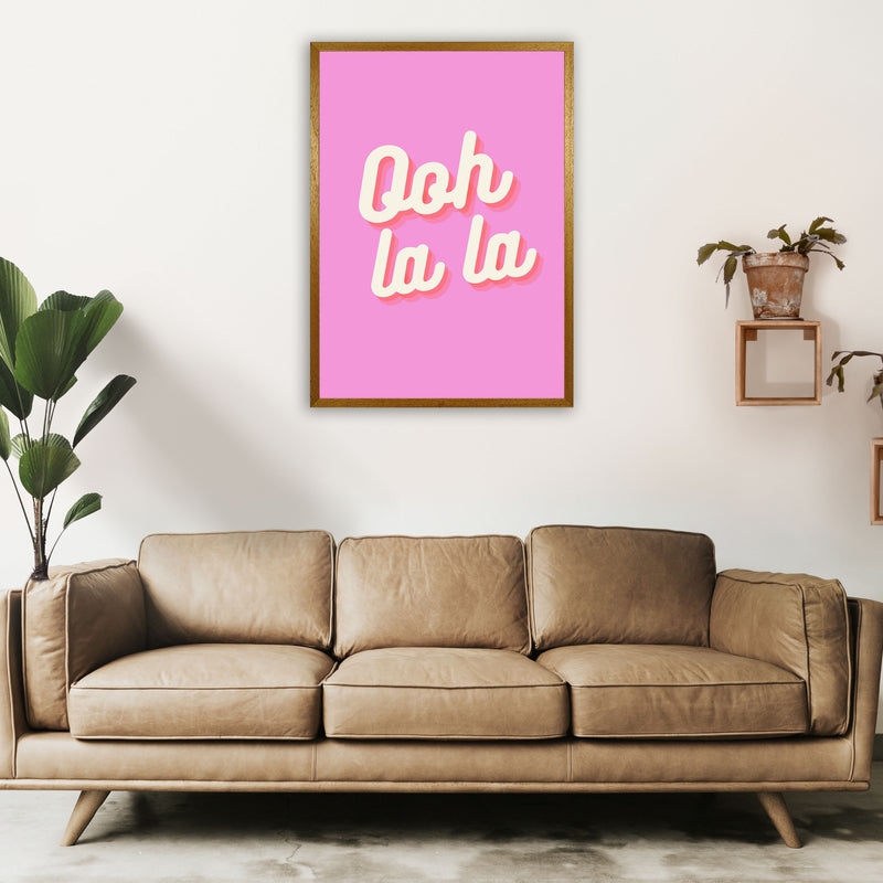 Ooh la la Art Print by Proper Job Studio A1 Print Only