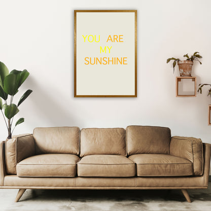 My Sunshine Art Print by Proper Job Studio A1 Print Only