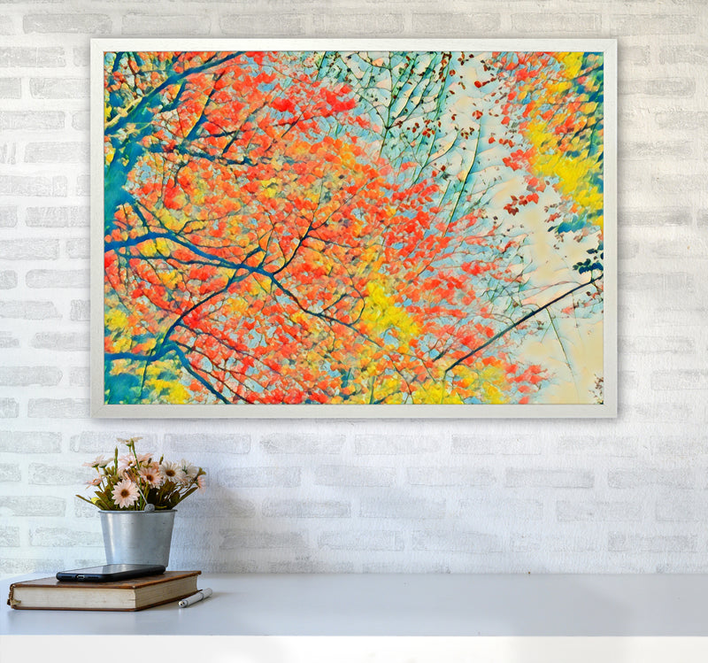 Autumn is here A1 Oak Frame