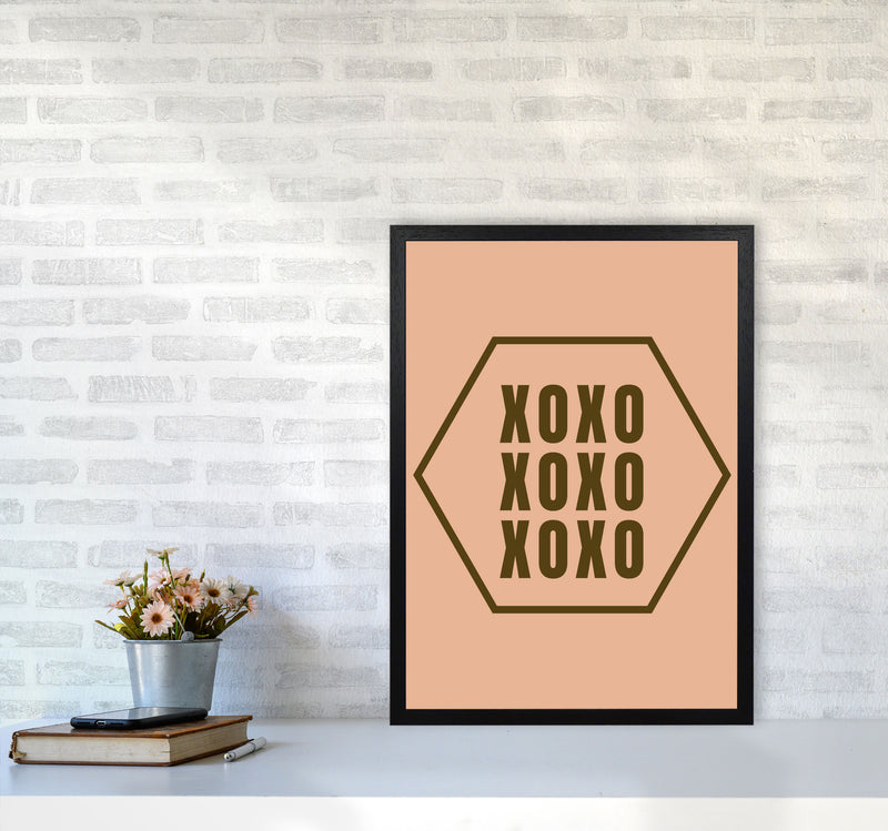 XOXO Art Print by Proper Job Studio A2 White Frame