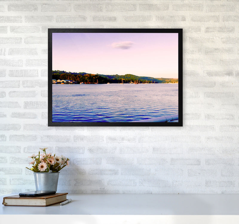Calm ocean morning Art Print by Proper Job Studio A2 White Frame
