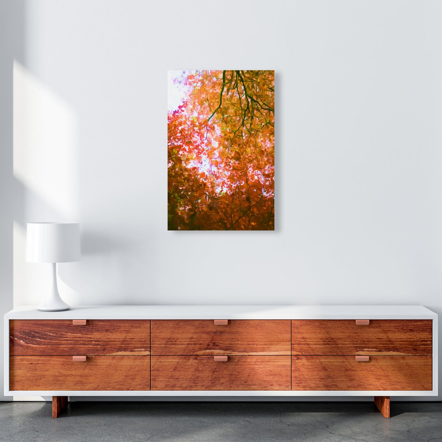 Autumn Leaves A2 Canvas