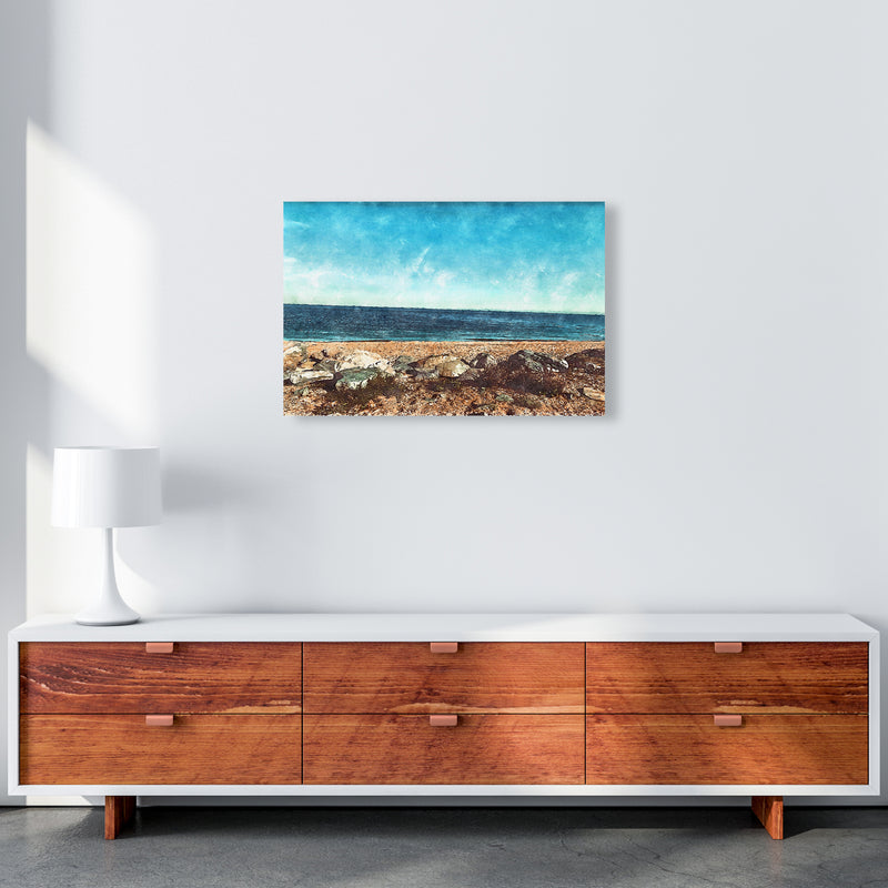 A day at the beach 2 A2 Canvas