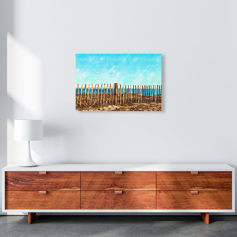 A day at the beach A2 Canvas